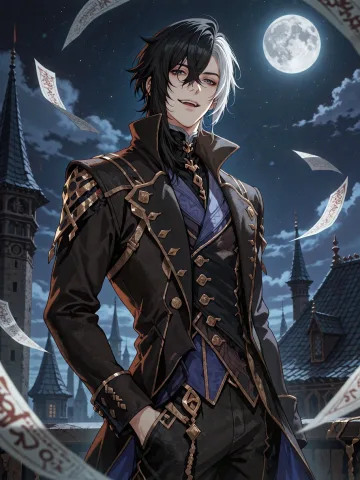 Portrait of Haruto Amagiri, Strongest Living Sorcerer