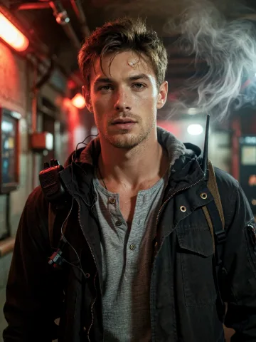 Portrait of Agent Reid Mercer, Government Extraction Agent