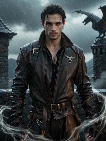 Portrait of Ronan Varrin, Rebel Wingleader